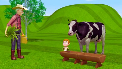 Cow cartoon | nursery rhymes| educational cartoon for kids