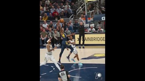 Indiana Pacers THE SPIN THE DUNK