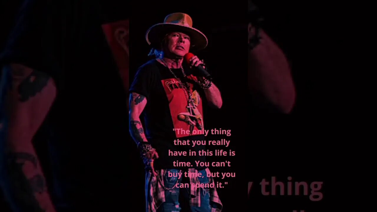 Qoutes By Axl Rose #shortsvideo #shortsyoutube #shortsfeed #shorts