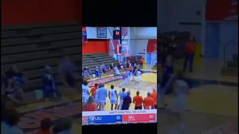 Crazy Buzzer Beater😱🥶