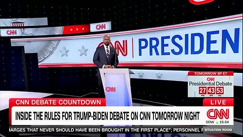 CNN Demonstrates How Microphones Will Work at the Biden-Trump Debate During Interruptions