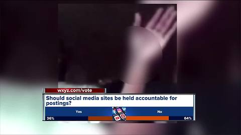 Should social media sites be accountable for livestreamed violence?