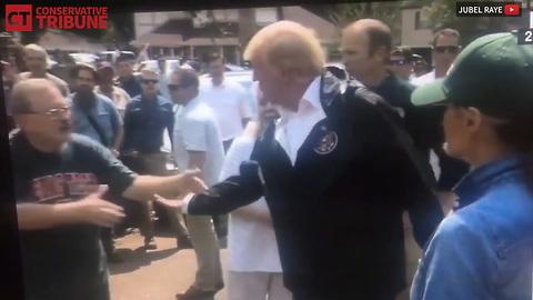 Trump Hears Truth From Harvey Victim