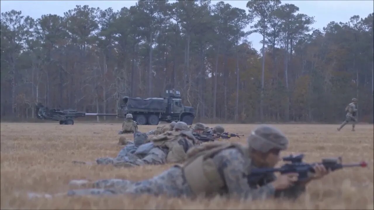 Marines Provide Artillery Support for the Marine Corps Combat Readiness Evaluation