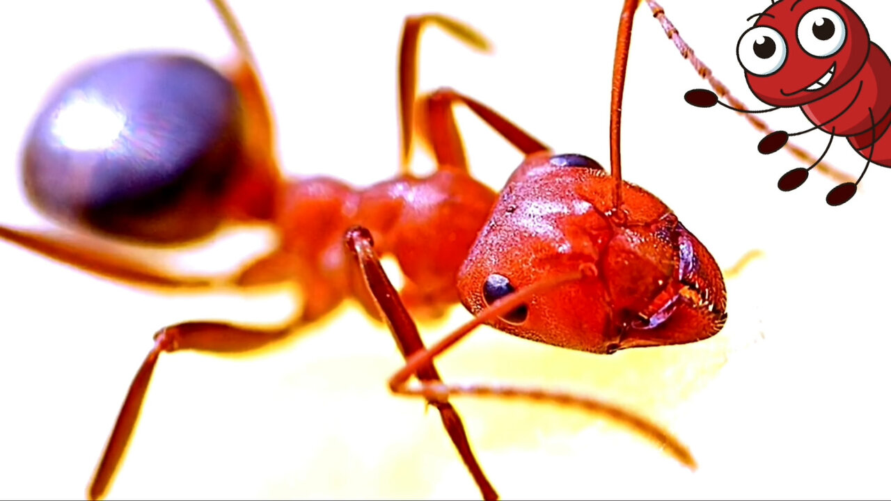 Ant colony satisfying video