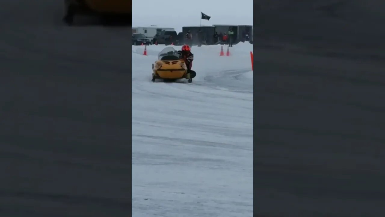 Ice Racing. #sledding #racing #speed #snowmobile