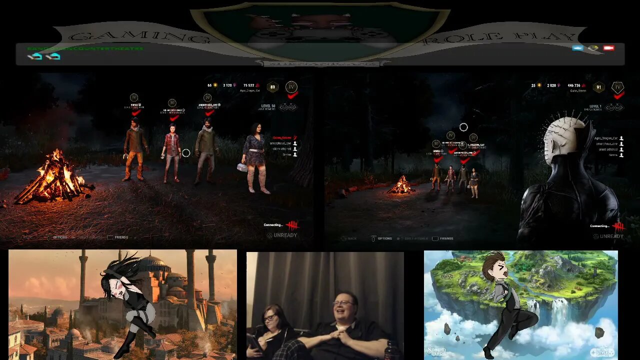 Channel Revival Stream- Dead by Daylight Custom Matches
