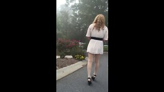 Bobbi CD Wandering Outside