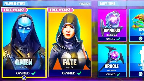 *NEW* "Omen + Fate" COMING TO Fortnite Battle Royale - NEW SKIN UPDATE