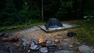 Archery, Bushcraft firecraft and Camping in the Blue Ridge Mountains. Near Appalachian Trail