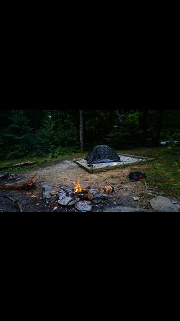 Archery, Bushcraft firecraft and Camping in the Blue Ridge Mountains. Near Appalachian Trail