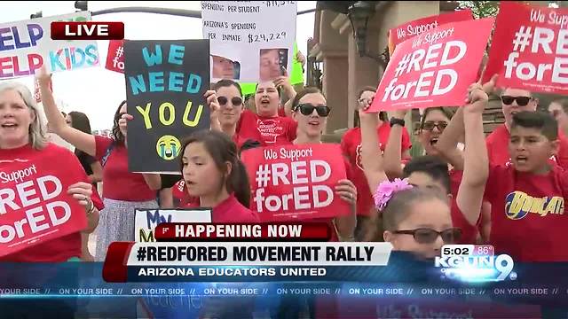 Sahuarita teachers, supporters to rally for education