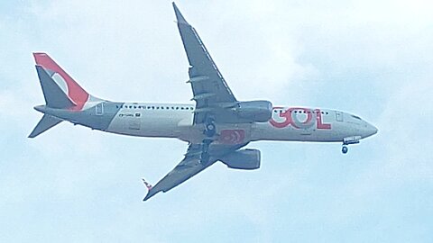 Boeing 737 MAX 8 PR-XMG coming from Rio de Janeiro to Fortaleza