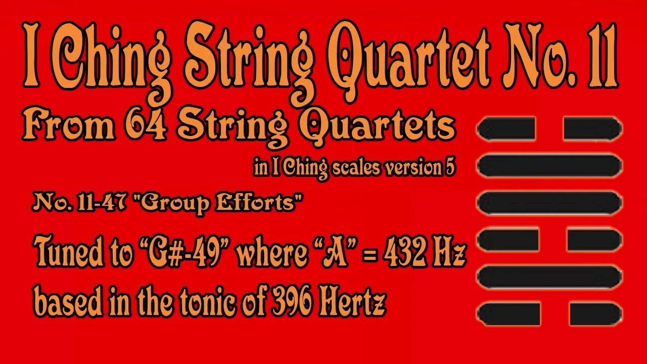 Richard #Burdick's #String #Quartet No. 11, Op. 308 No.11 - tuned to 396 Hertz @ArrangeMe