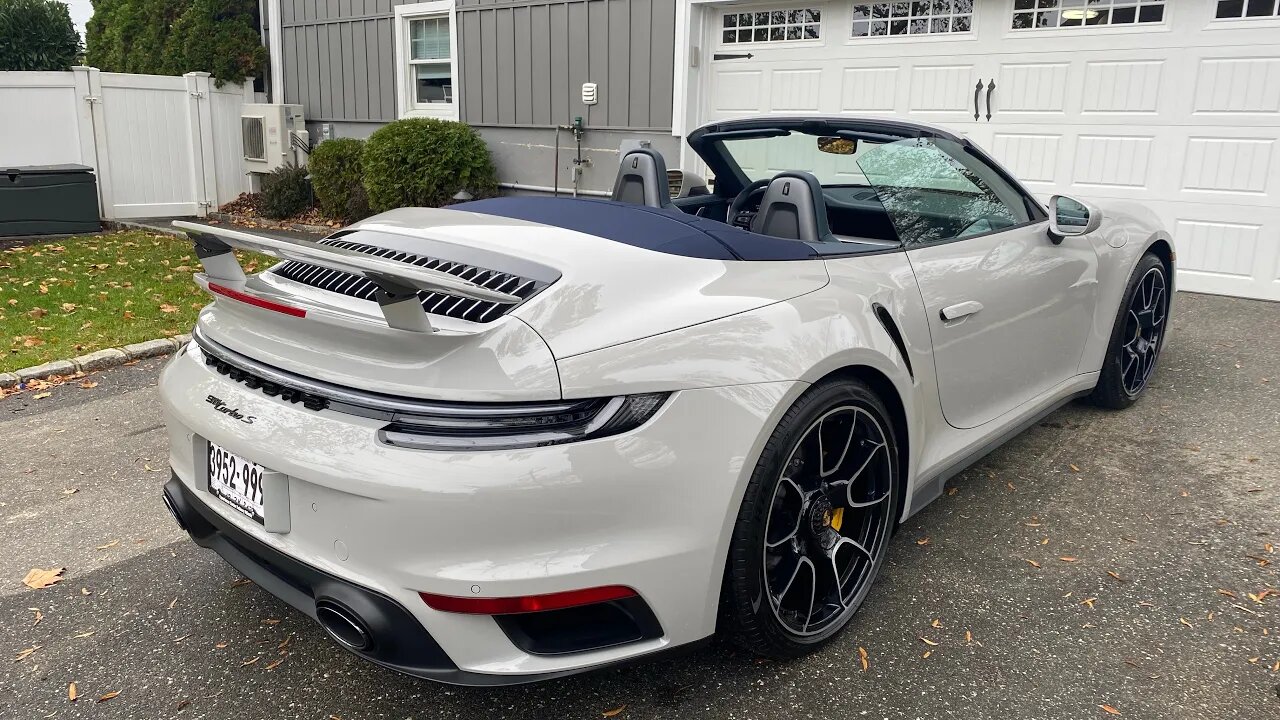 Employee Benefits at Pipe Doctor Home Services - Driving the Porsche 992 Turbo S Cabriolet