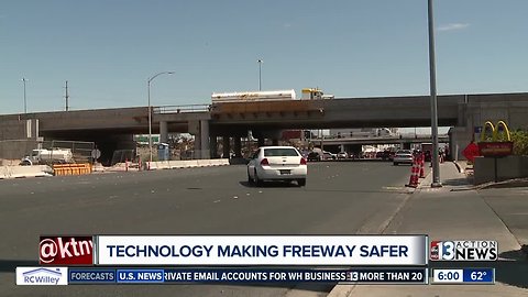 Pilot program making Las Vegas freeway safer