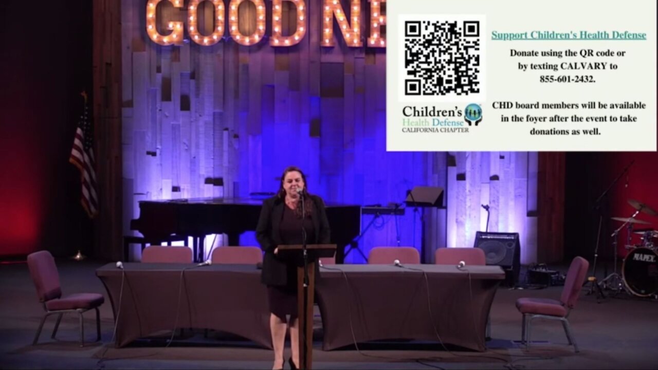 (Jessica Barsotti, Barsotti Law) Medical Freedom Information, Calvary Chapel, July 24, 2021