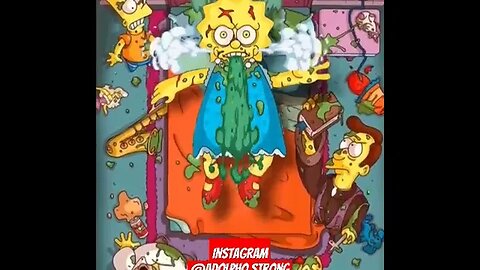 lisa Simpsons em o exorcista