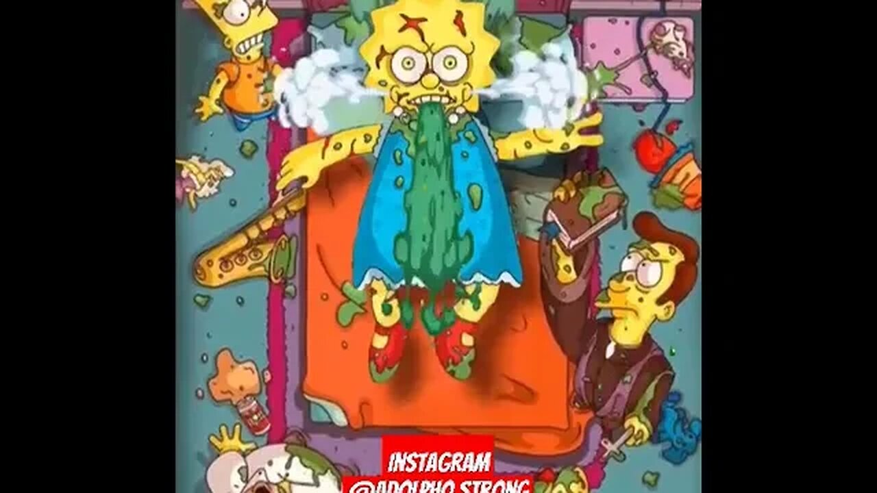 lisa Simpsons em o exorcista