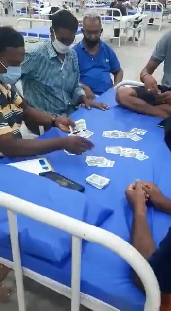 Health care workers in India are so slammed huh???