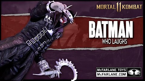 McFarlane Toys Mortal Kombat 11 The Batman Who Laughs Figure @TheReviewSpot