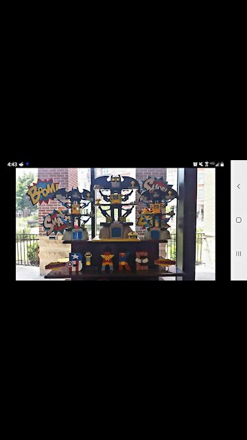 Batman Tower replica cake