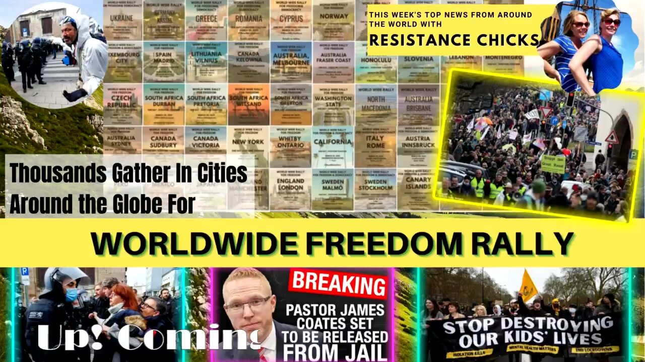 Worldwide Rally For Freedom, Massive Anti-Lockdown Protests; Top EU/UK News 3/21/21