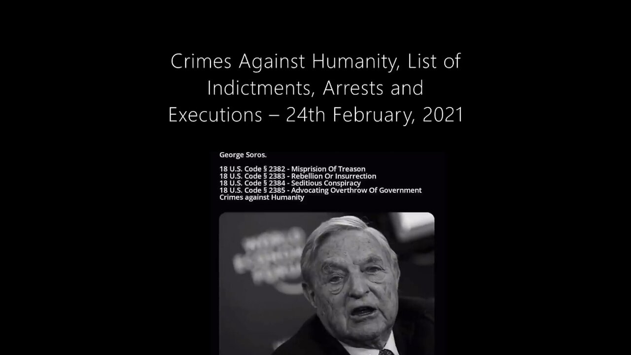 CRIMES AGAINST HUMANITY LIST OF INDICTMENTS & PARTIAL LIST OF EXECUTIONS