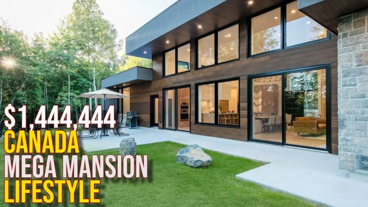 Touring $1,444,444 Canada Mega Mansion Lifestyle!