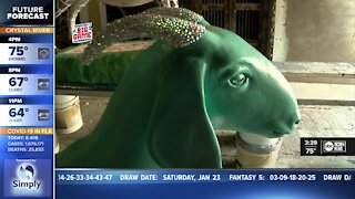 Tampa Bay artists raise awareness on human trafficking through Project Goat