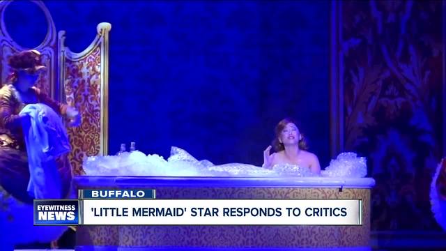 'Little Mermaid' star talks criticism