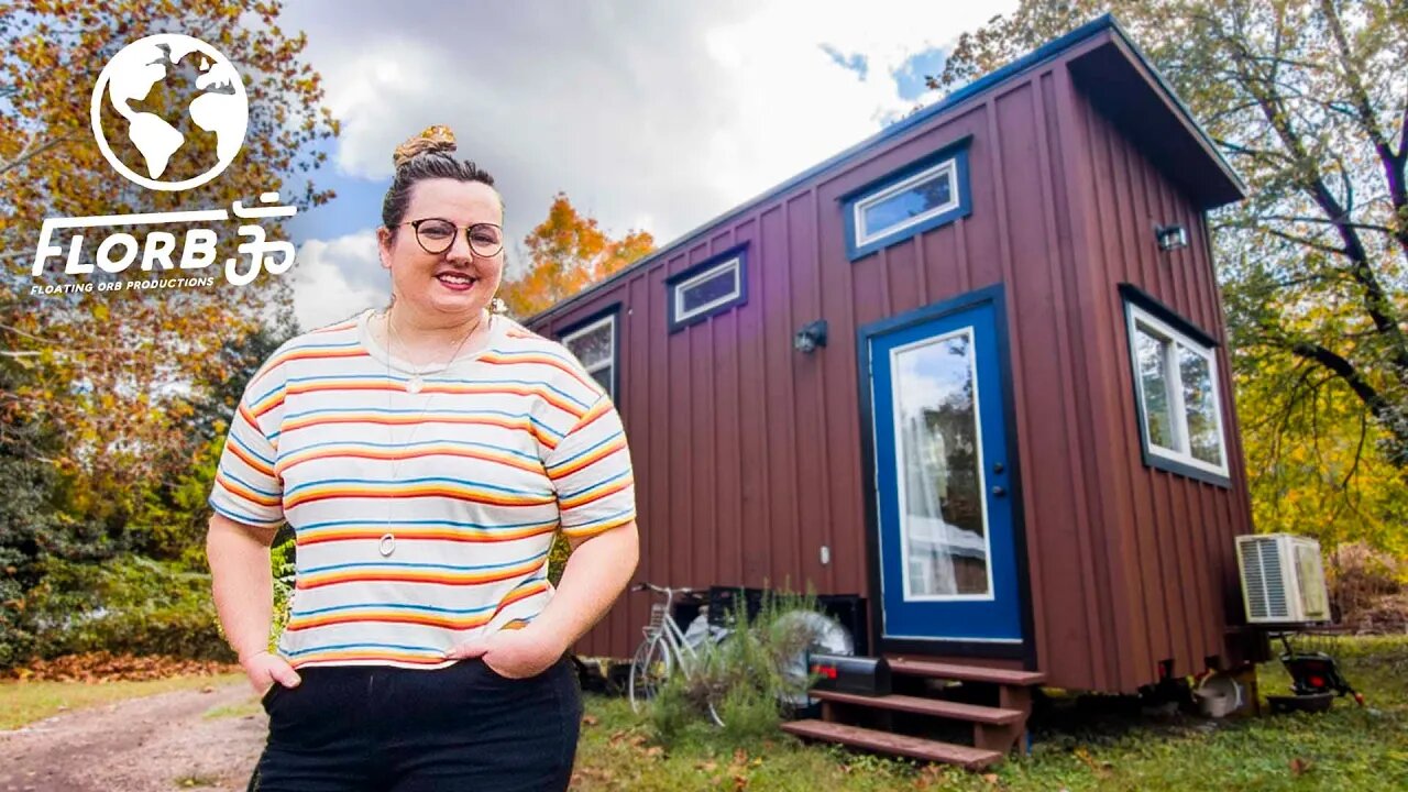 Young Lady's TINY HOUSE has more STYLE than my Rental