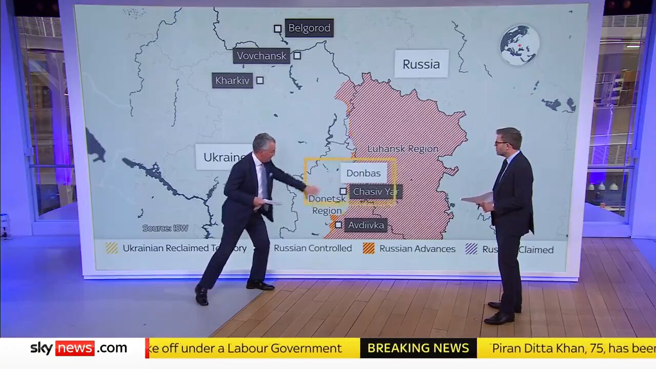 SKY NEWS predicting a murky future for the Ukrainians