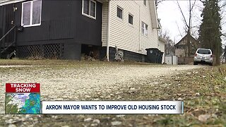 Akron mayor focused on fixing up old housing stock