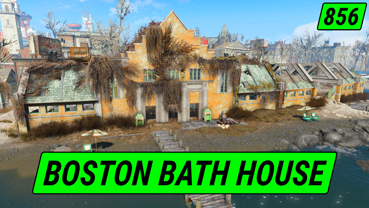 L Street Bath House | Fallout 4 Unmarked | Ep. 856