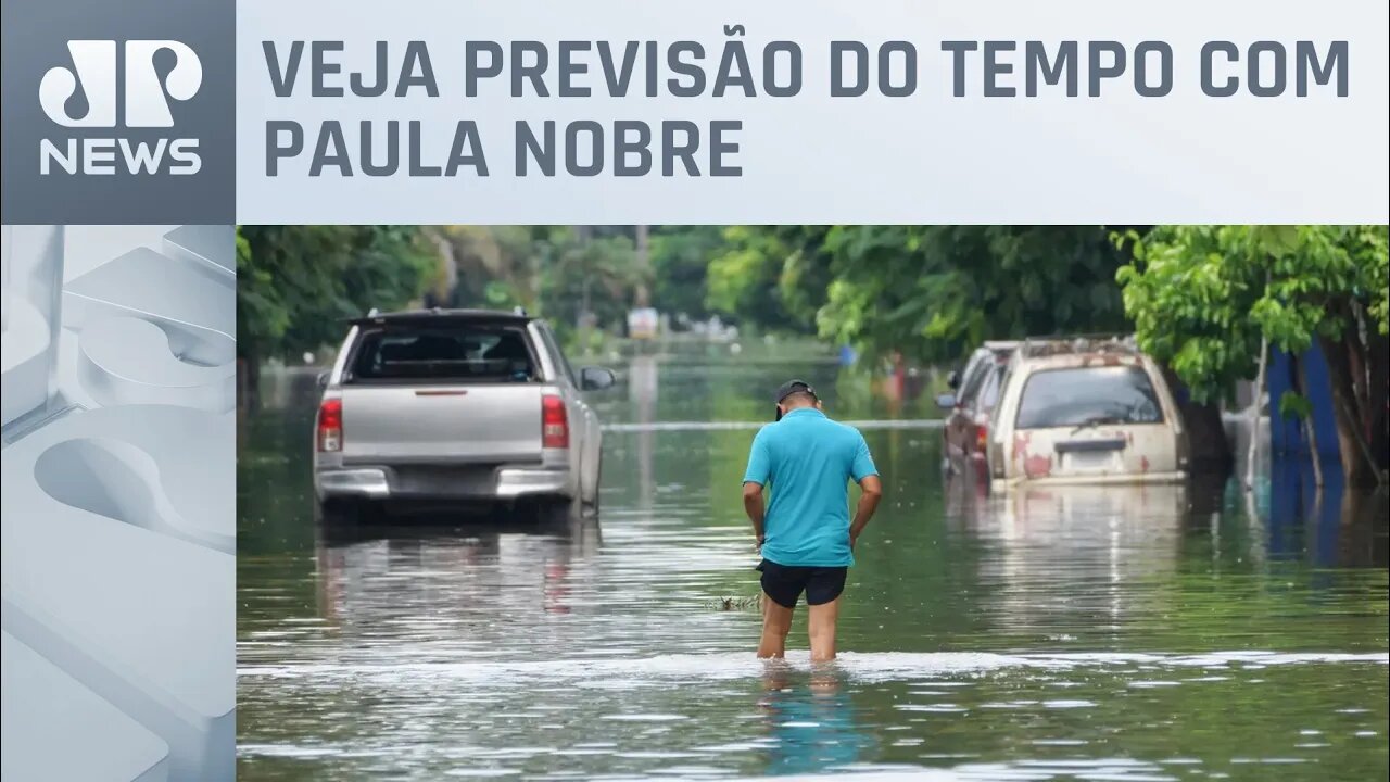 Chuva continua preocupando o Norte e Nordeste do Brasil