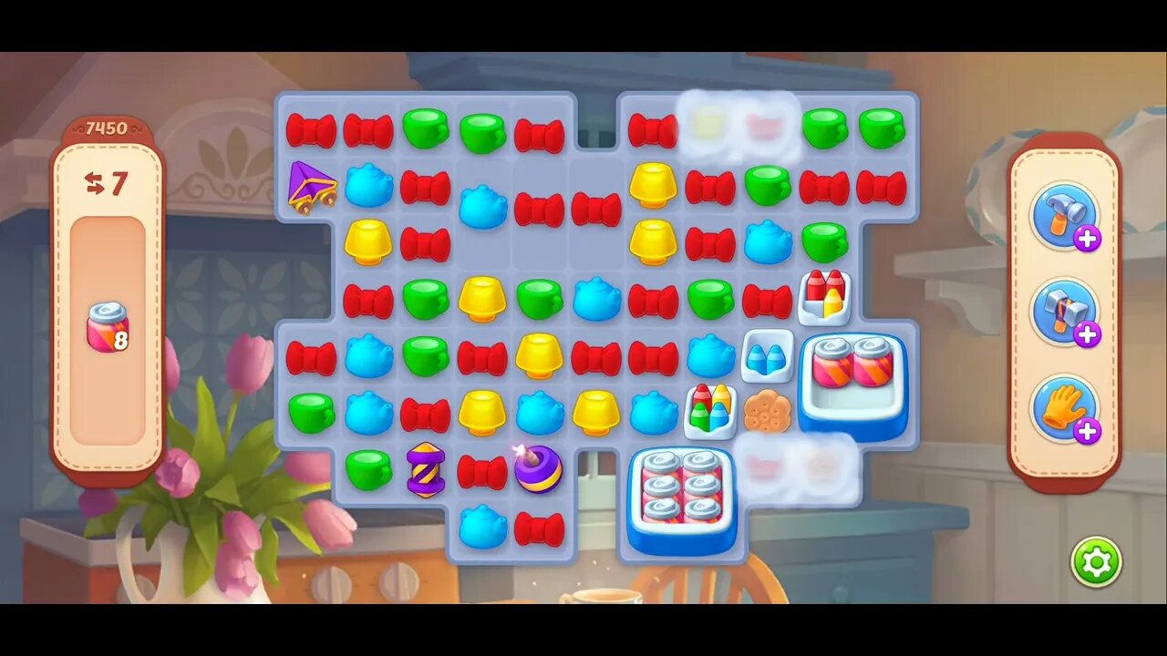 Playrix Homescapes Gameplay Walkthrough Level 7450