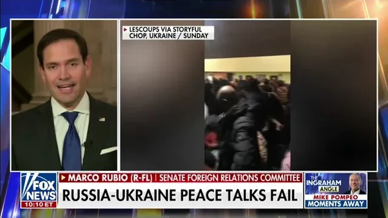 Senator Rubio Joins The Ingraham Angle to Discuss the Latest on Ukraine