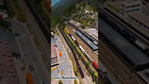 Citizen Layout in Trains Miniature || #short #shorts #kereta #keretaapi #keretathomas #miniature ||