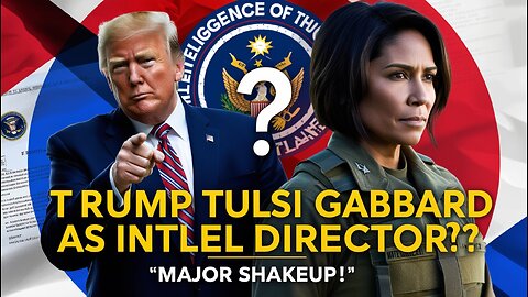 Trump taps Hawaii's Tuslsi Gabbard as Intelligence Director