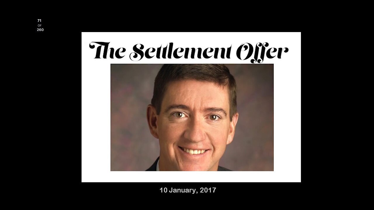 Settlement Offer