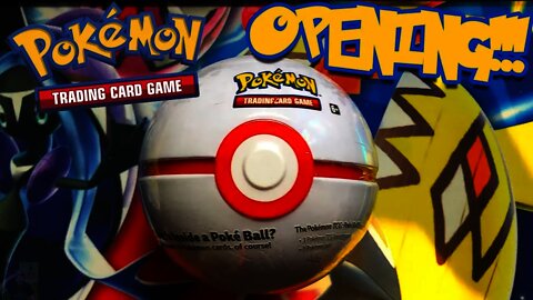 Pokemon Premier Ball Tin Opening!