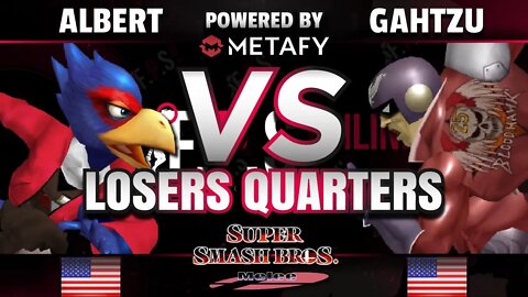 FPS4 Online - Tenacity | Albert (Falco) vs. Revenge | Gahtzu (Captain Falcon) - Melee Losers Quarter