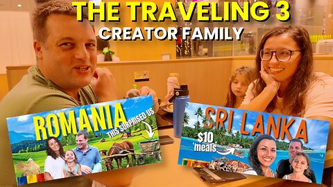 The Traveling 3 Creator Family!🇲🇾