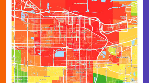 Crime Maps In US Cities Compared