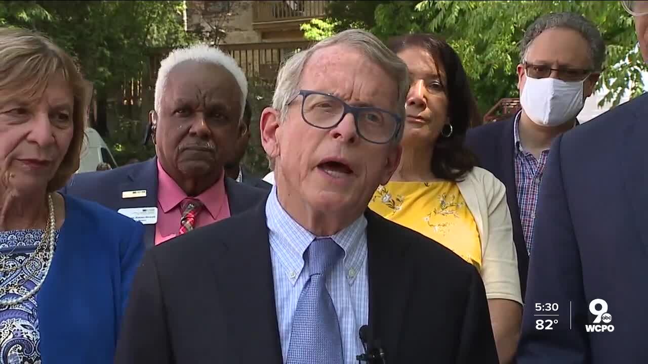 DeWine visits African American Chamber vax site, touts 45% jump in vaccination rate