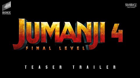 Jumanji 4: The Final Level | Teaser Trailer | Sony Pictures | Dwayne Johnson