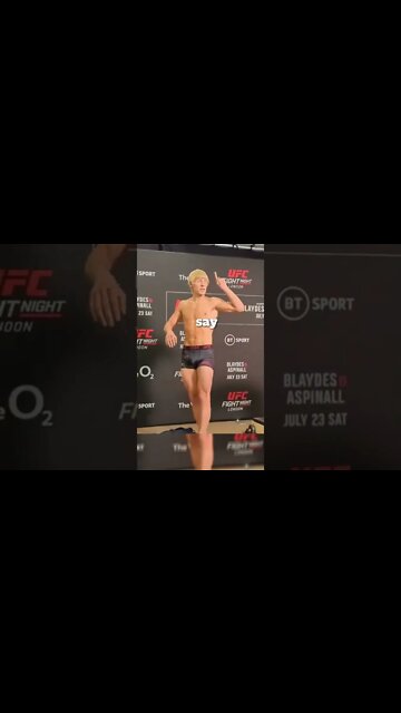 FAT SHAME ME? Paddy Pimblett 😂