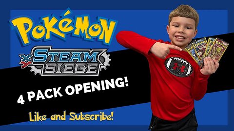 Unleashing the Power of Steam Siege: Watch PokeMONSTER's Epic Pokemon XY Pack Opening Now