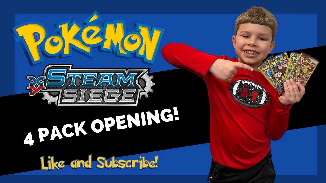 Unleashing the Power of Steam Siege: Watch PokeMONSTER's Epic Pokemon XY Pack Opening Now